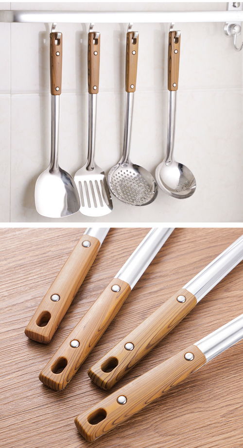 不銹鋼廚具套裝 鍋鏟、湯勺、漏勺與粥勺——提升家庭烹飪體驗的實用選擇